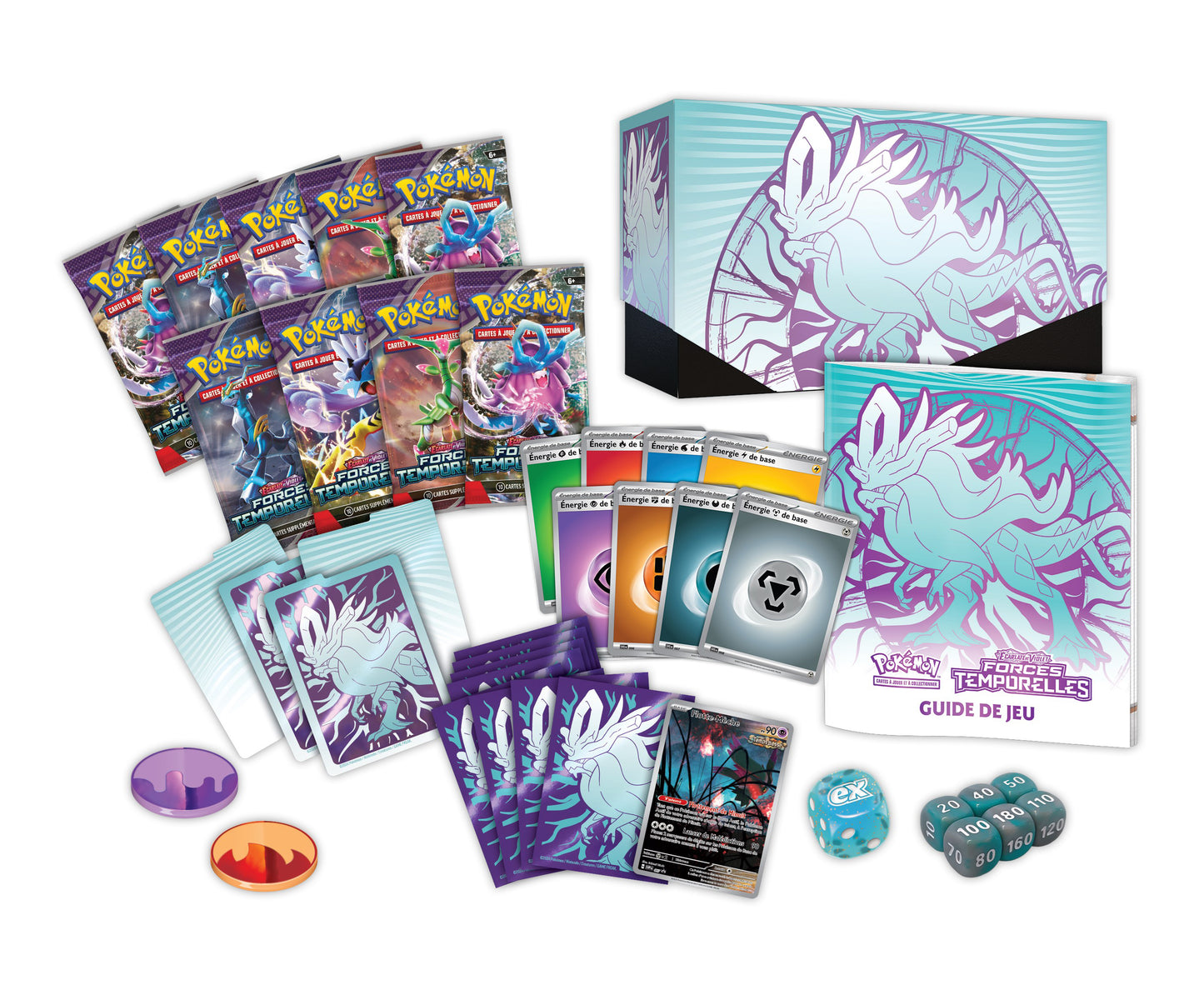 Coffret Dresseur d'Élite Forces Temporelles Serpente-Eau