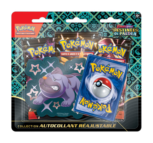 Pack 3 Boosters + Autocollant Destinées de Paldea