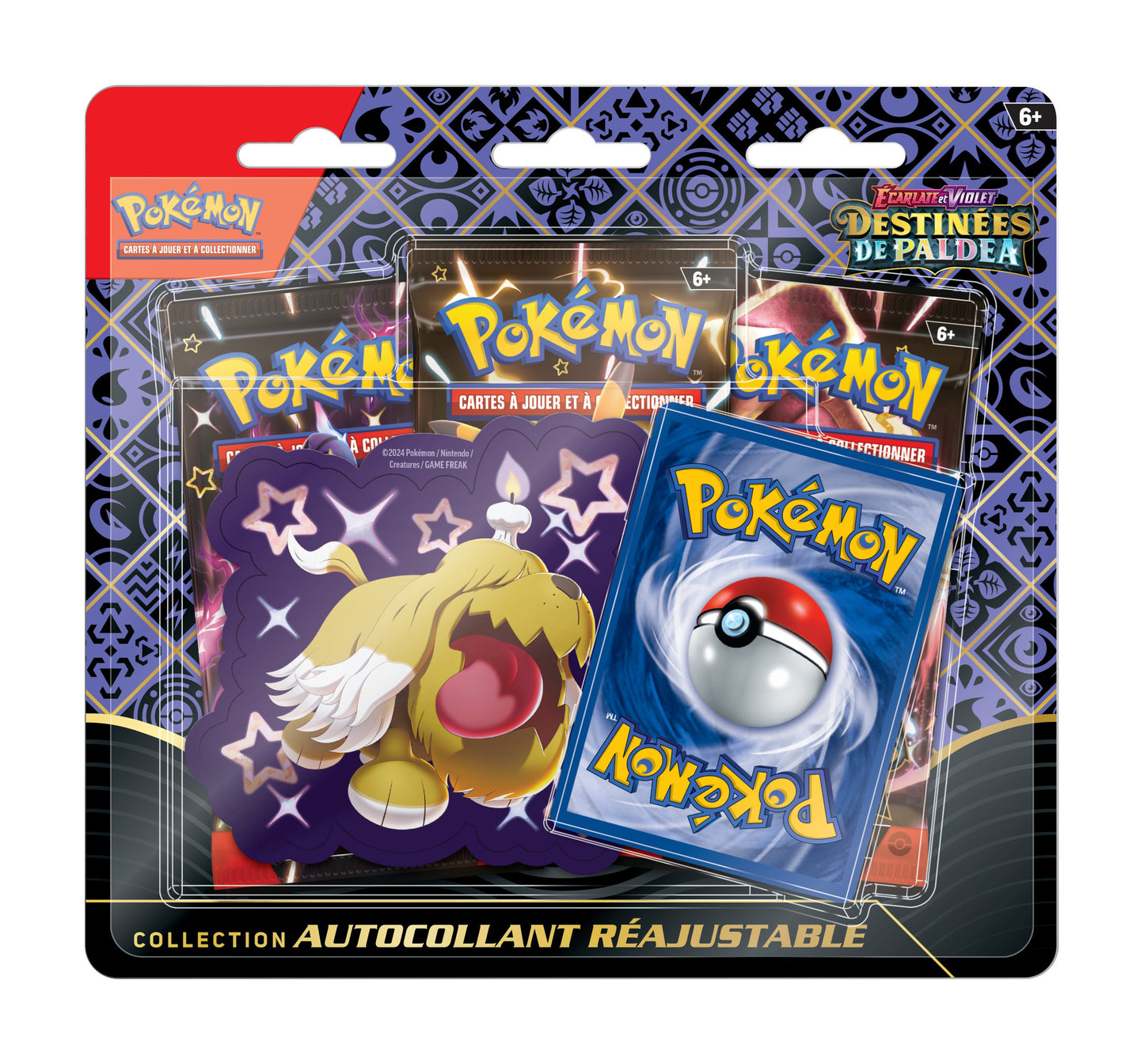 Pack 3 Boosters + Autocollant Destinées de Paldea