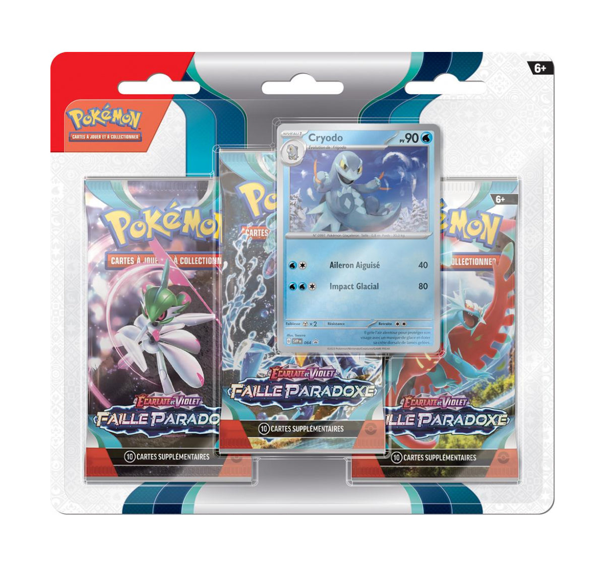Pack 3 boosters Faille Paradoxe