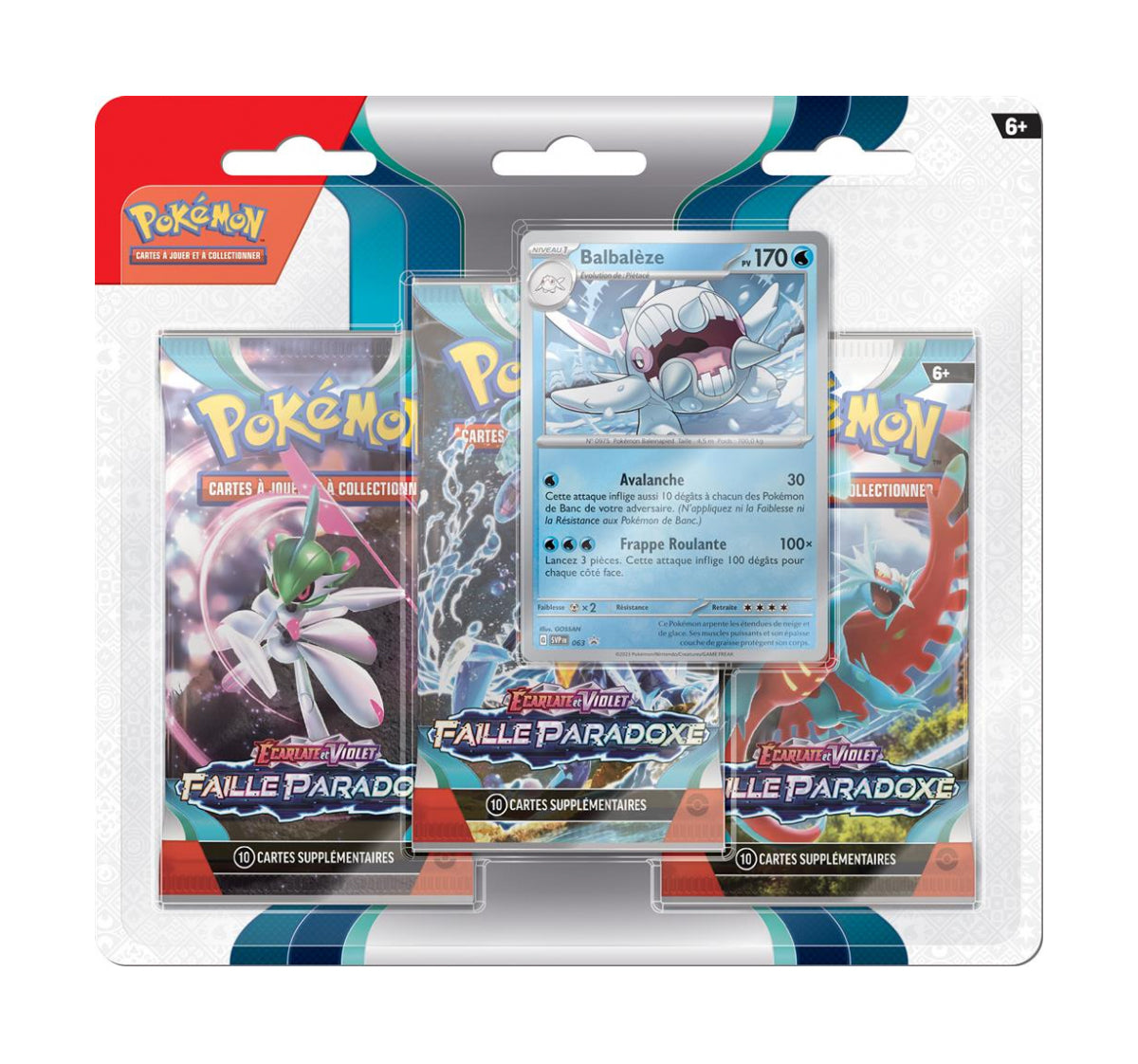 Pack 3 boosters Faille Paradoxe