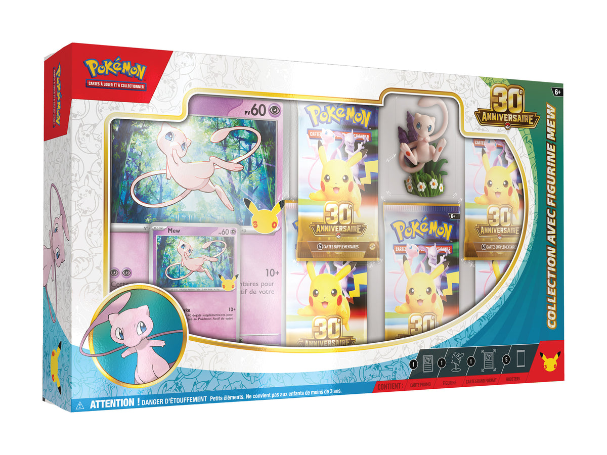 Coffret Collection Figurine Mew - 30ème Anniversaire