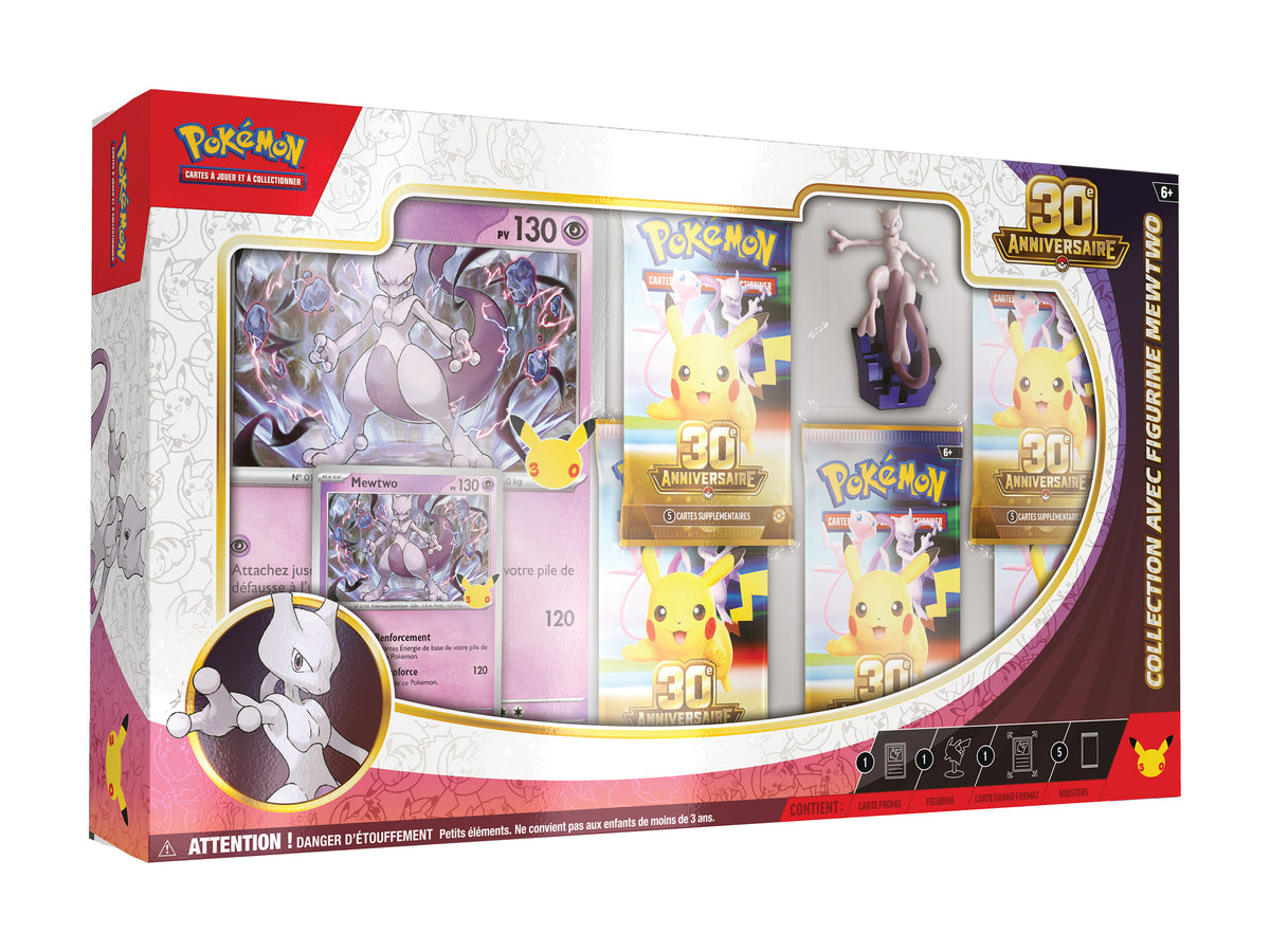 Coffret Collection Figurine Mewtwo - 30ème Anniversaire