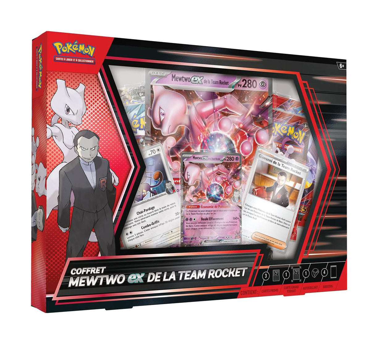 Coffret Mewtwo EX de la Team Rocket