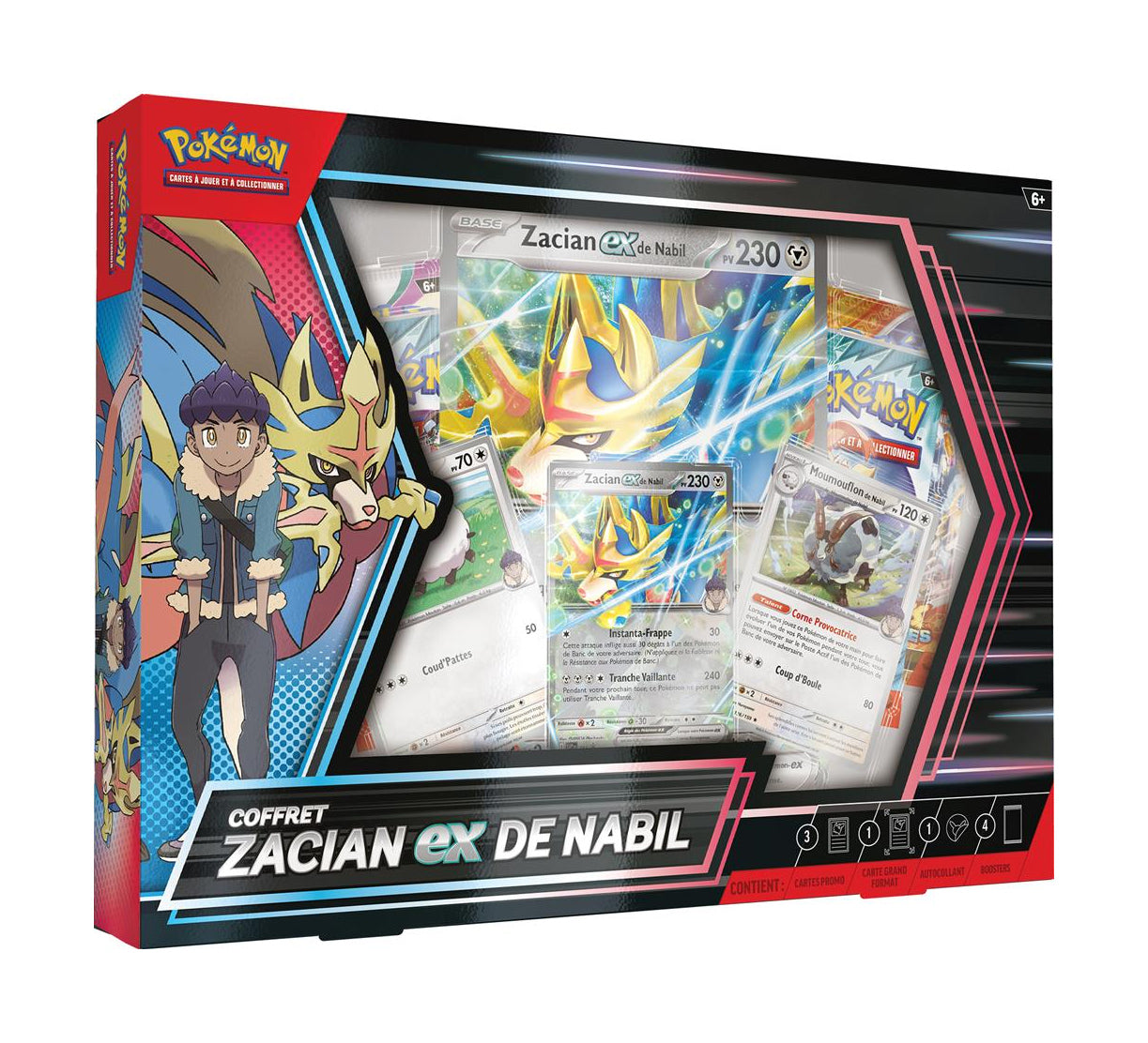 Coffret Zacian-ex de Nabil