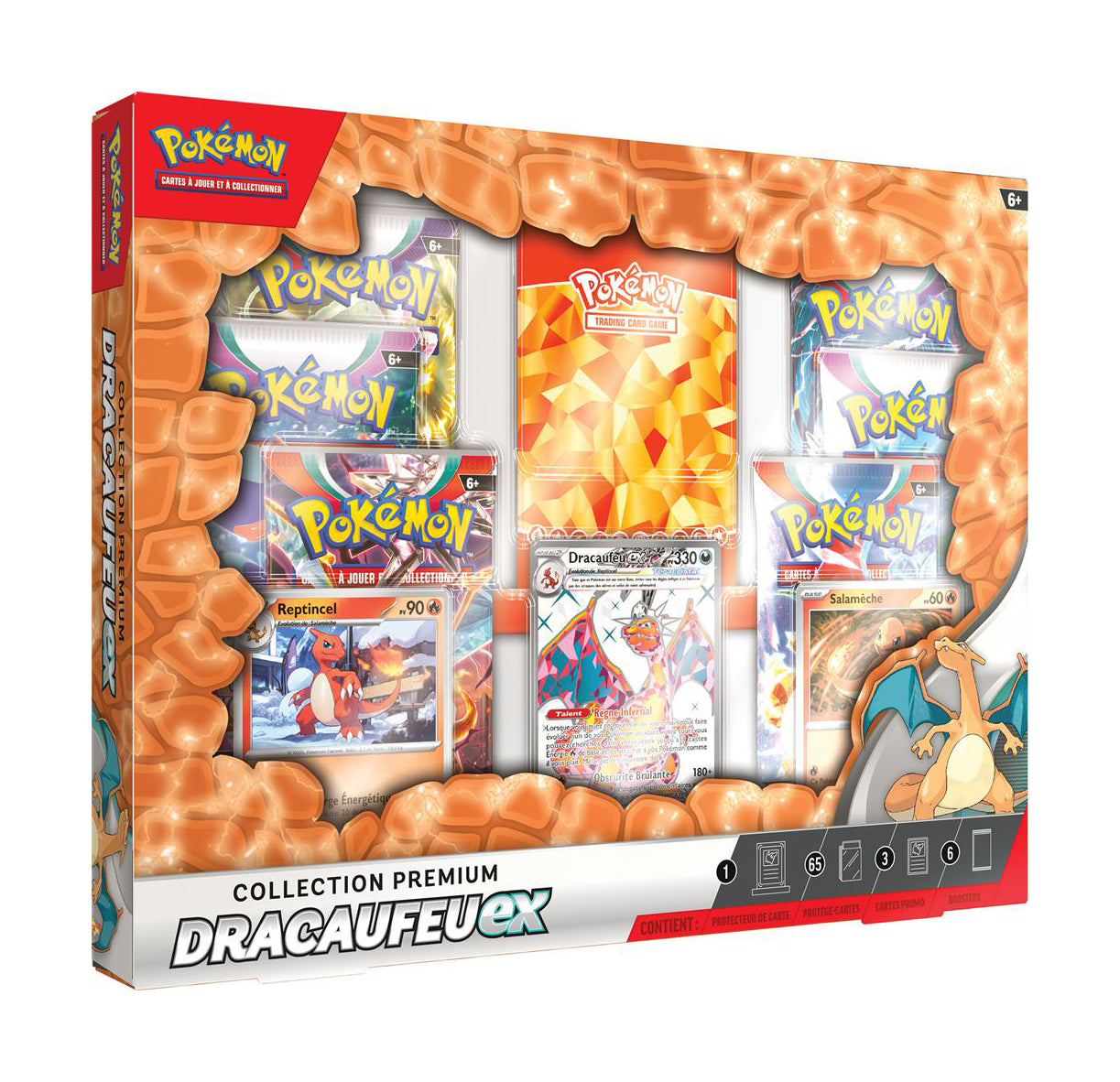 Coffret Dracaufeu EX - Collection Premium