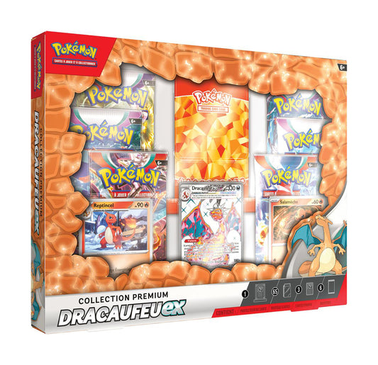 Coffret Dracaufeu EX - Collection Premium
