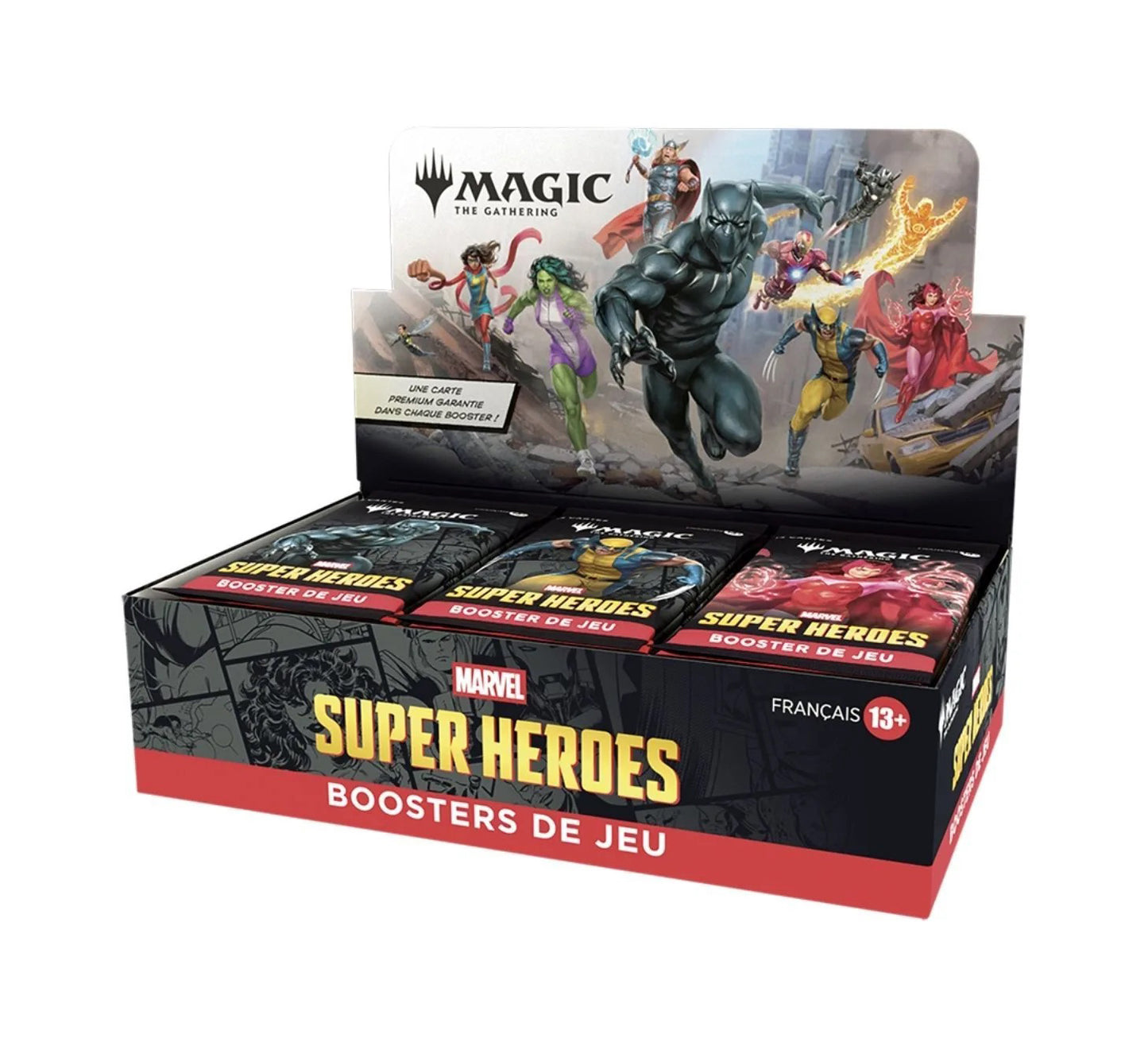 Display Boosters Play (de Jeu) Marvel Super Heroes