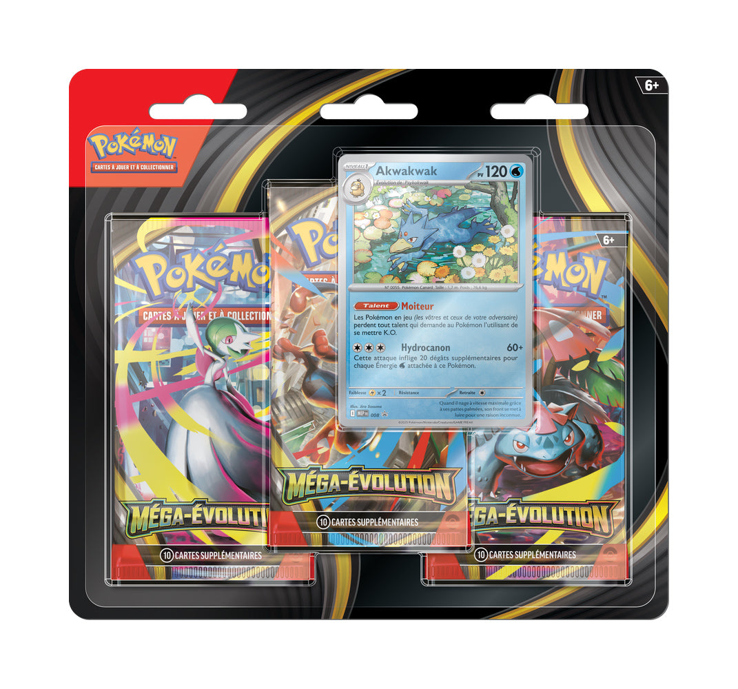 Pack 3 Boosters Méga-Évolution