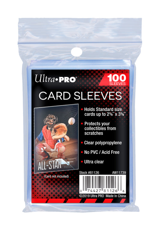 Pack de 100 sleeves (soft)