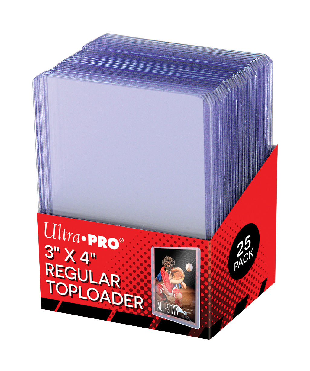 Pack de 25 sleeves toploader (hard)