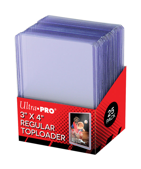 Pack de 25 sleeves toploader (hard)