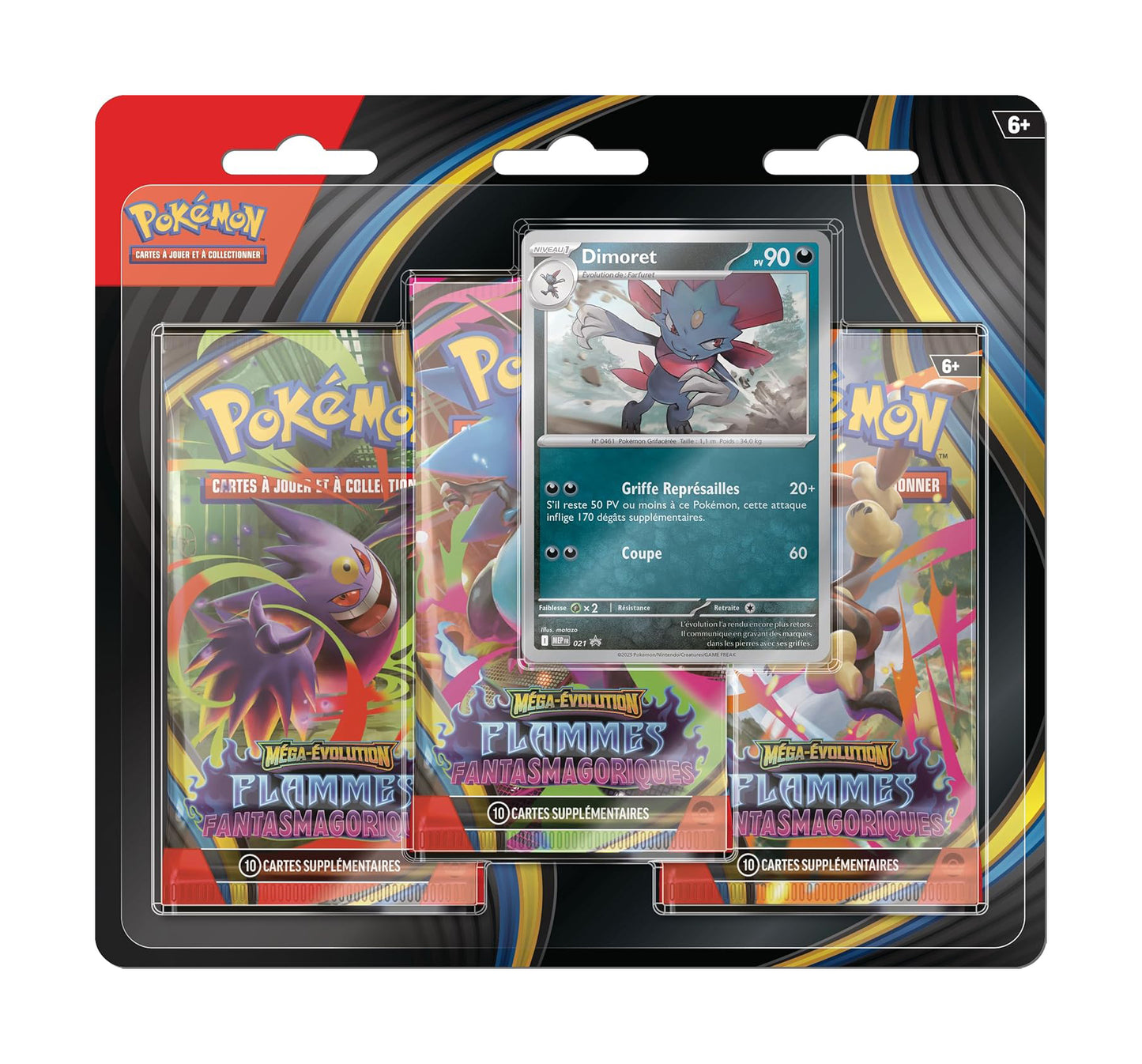 Pack 3 Boosters Flammes Fantasmagoriques
