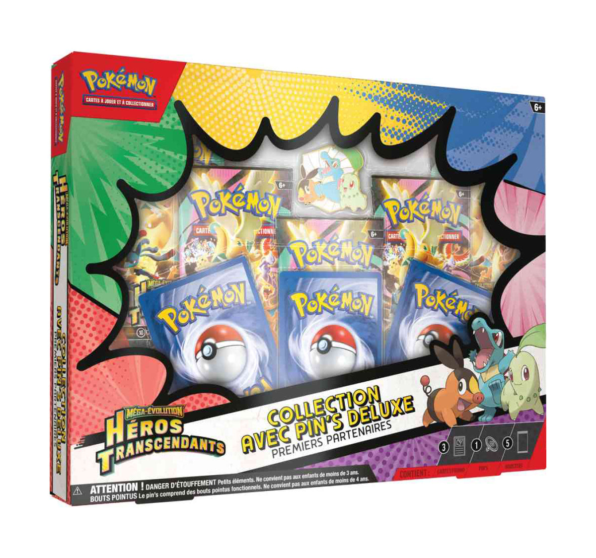 Coffret Collection avec Pin's Deluxe - Premiers partenaires