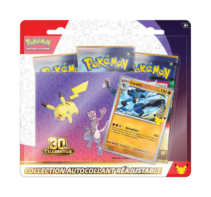 Pack 3 Boosters + Autocollant 30ème Anniversaire