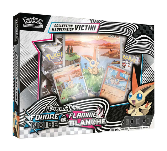 Coffret Foudre Noire & Flamme Blanche - Collection Illustration Victini