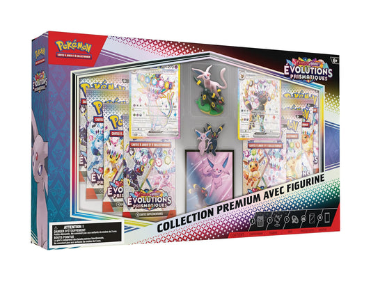 Coffret Premium Figurines Évolutions Prismatiques - Mentali / Noctali