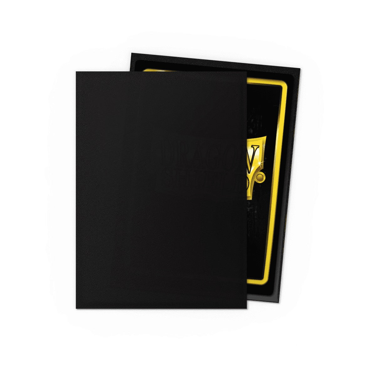 Pack de 100 protège-cartes Non-Glare Black