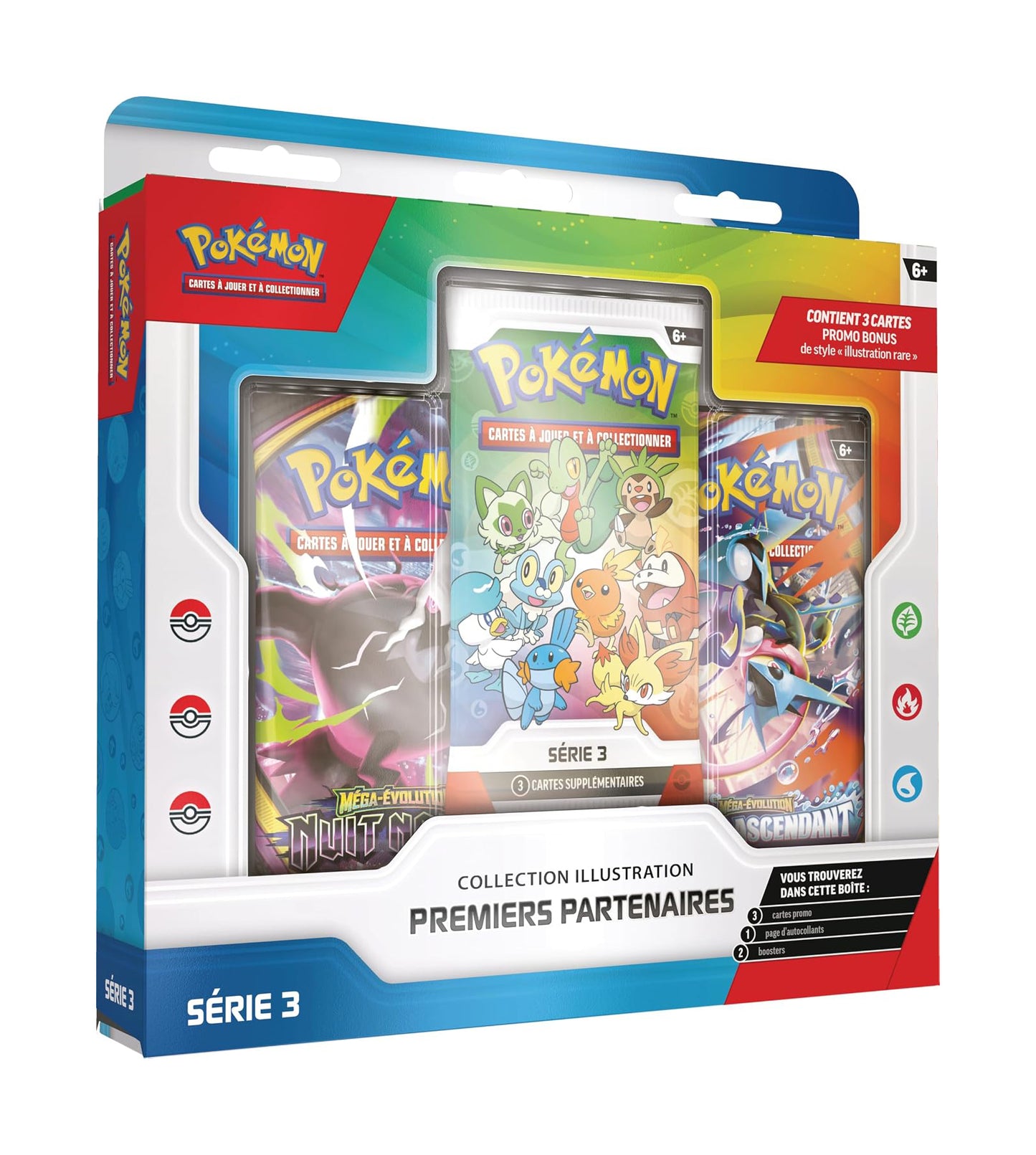 Coffret Collection Illustration Premiers Partenaires (Série 3)