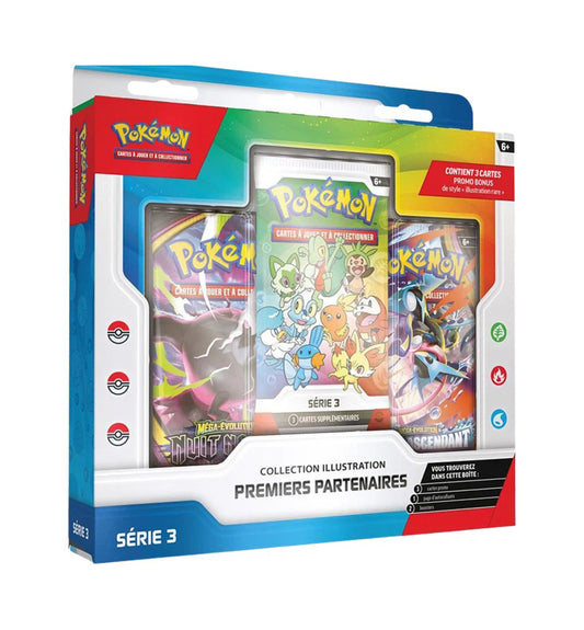 Coffret Collection Illustration Premiers Partenaires (Série 3)