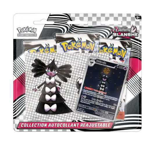 Pack 3 Boosters + Autocollant Flamme Blanche