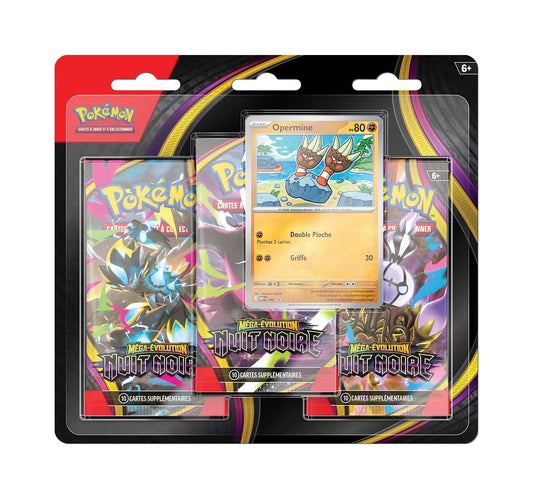 Pack 3 Boosters Nuit Noire